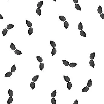 Pattern retro moustaches cartoon vector Stock Illustration
