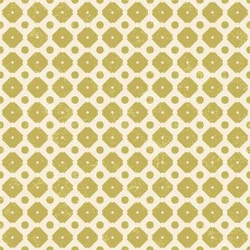 Pattern in retro style on grunge background Stock Illustration
