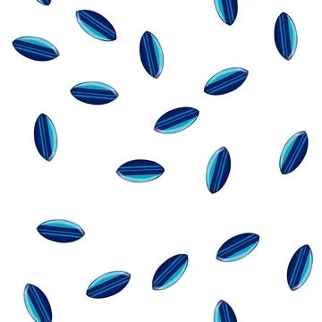 Pattern retro surfboard beach cartoon vector 스톡 일러스트