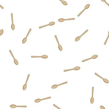 Pattern reusable bamboo utensils cartoon vector イラスト素材