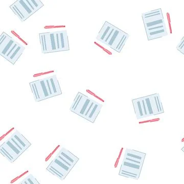 Pattern revenue financial statement cartoon vector Stock Illustration
