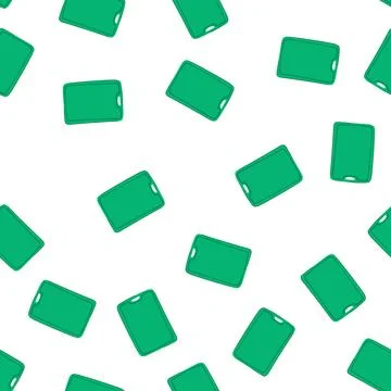 Pattern reversible plastic cutting board cartoon vector Stock Illustration