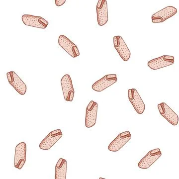 Pattern reversible throw blanket cartoon vector イラスト素材