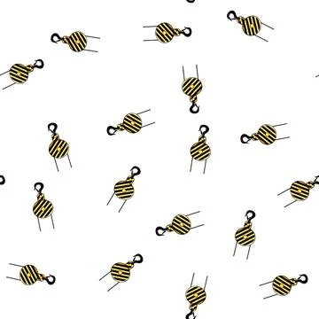Pattern rigging crane hook cartoon vector Stock Illustration