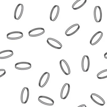 Pattern ring jewelry luxury cartoon vector Stock Illustration