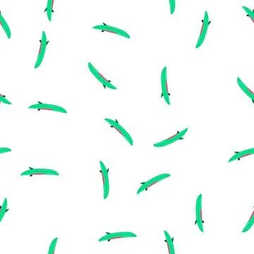 Pattern river kayak cartoon vector Stock Illustration