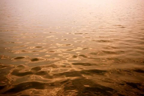 Pattern in the river Stock Photos