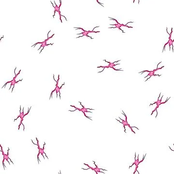 Pattern road ground crack cartoon vector Ilustração Stock