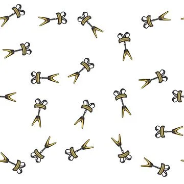 Pattern rock climbing harnesses cartoon vector 스톡 일러스트