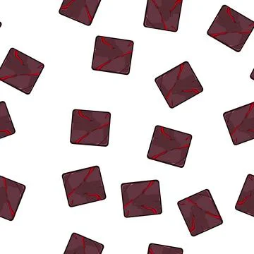 Pattern rock lava game button cartoon vector 库存插图