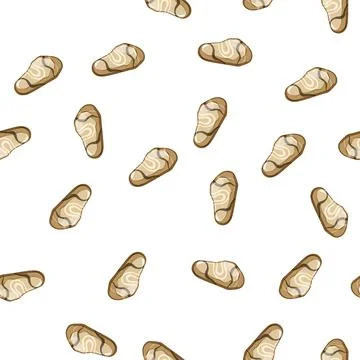 Pattern rock pebble stone cartoon vector Stock Illustration
