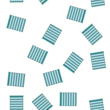 Pattern Roller blind with alternating striped pattern design Stock Illustration