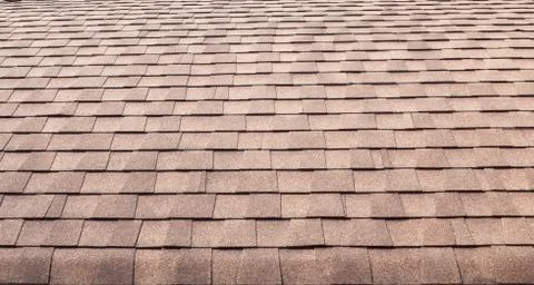 Pattern of roof tiles. Stock Photos