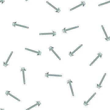 Pattern roofer roofing screw cartoon vector 스톡 일러스트