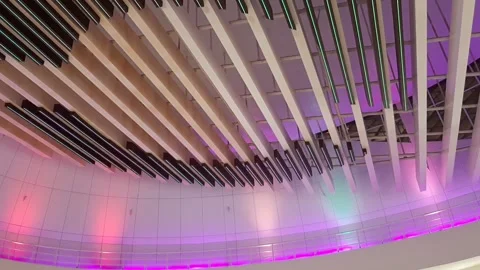 Pattern of Rooftop, Lines and Shine Stock Footage 340355142