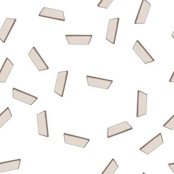 Pattern room bath mat cartoon vector イラスト素材