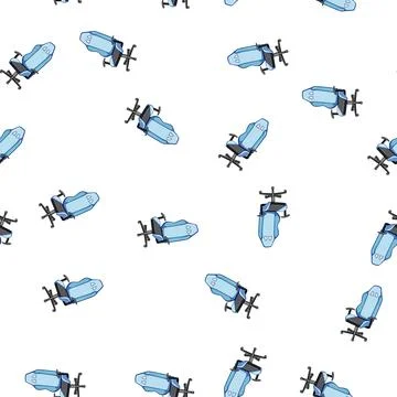 Pattern room game chair cartoon vector Stock Illustration