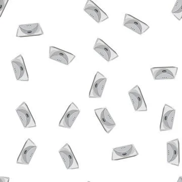 Pattern room sink ceramic cartoon vector Stock Illustration