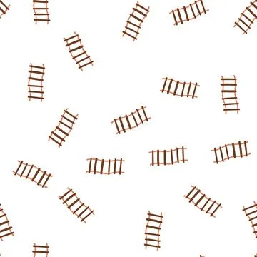 Pattern rope ladder concept showing upward climb and adventure Stockillustratie