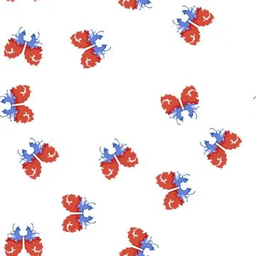 Pattern Rorschach inkblot test concept for psychological analysis 스톡 일러스트