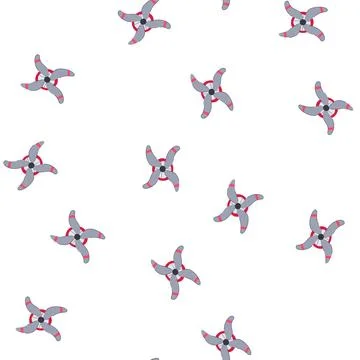 Pattern rotor propeller cartoon vector Stock Illustration
