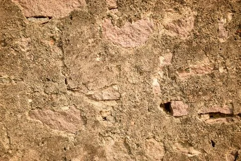 Pattern of Rough Grunge Vintage cement Stone Wall Texture Background Stock Photos