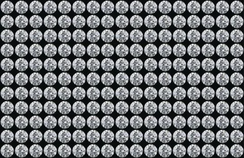 Pattern with round diamonds Stock Photos