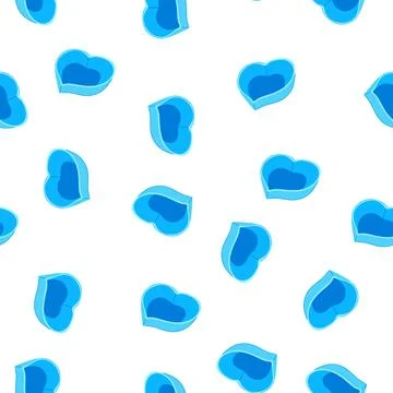 Pattern round sauce dipping bowl cartoon vector Stock Illustration