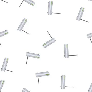 Pattern router dsl modem cartoon vector イラスト素材