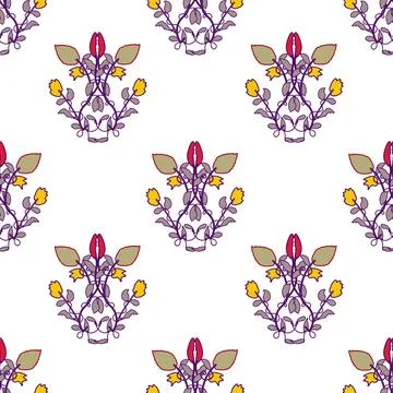 Pattern royal Stock Illustration