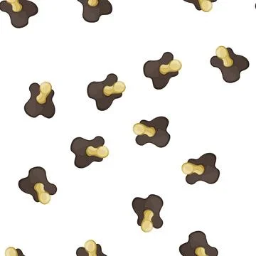 Pattern rubber pacifier baby color icon vector Illustrazione stock