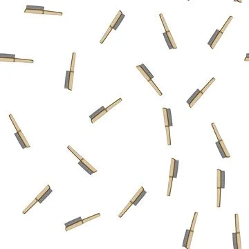 Pattern rust wire brush cartoon vector 스톡 일러스트