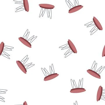 Pattern rustic wood table cartoon vector Stockillustratie
