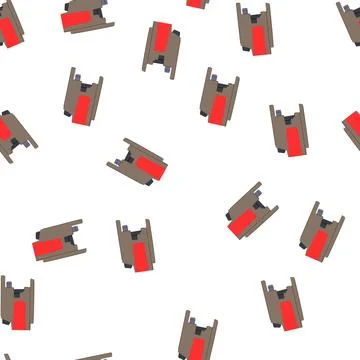 Pattern s ink cartridge cartoon vector Stock Illustration