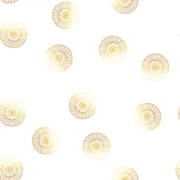 Pattern Sacred geometry golden circle spiritual mandala symbol Illustrazione stock