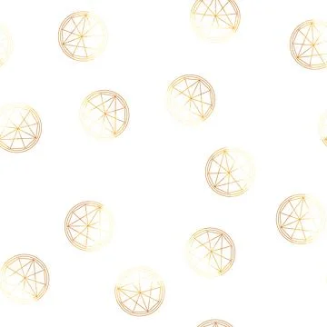 Pattern Sacred geometry symbol representing harmony and balance Illustrazione stock
