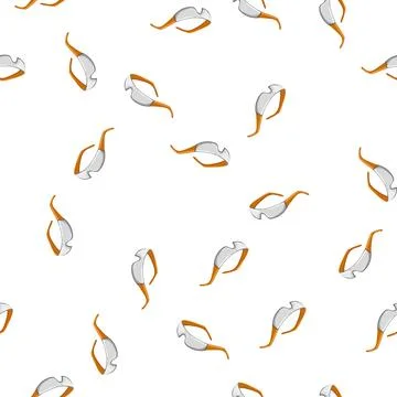 Pattern safe safety glasses cartoon vector Stock Illustration