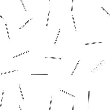 Pattern safe stainless steel straw cartoon vector Illustrazione stock