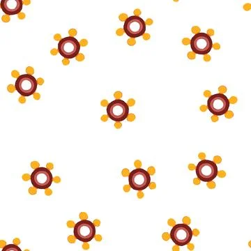 Pattern safe teething ring cartoon vector Stock Illustration
