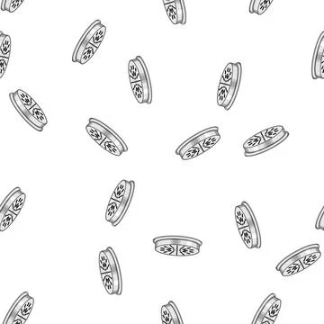 Pattern safety drain cover cartoon vector Stock Illustration