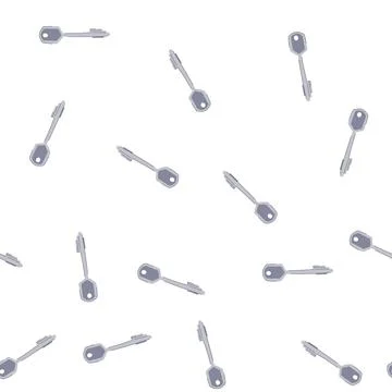 Pattern safety key cartoon vector イラスト素材