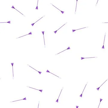 Pattern sampling sterile swab cartoon vector Stock Illustration