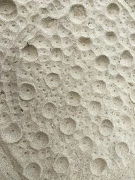 Pattern on sand Fotos de archivo