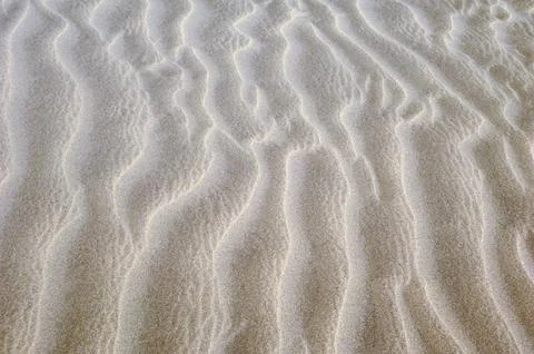 Pattern in sand Foto stock