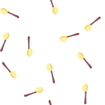 Pattern sanitary sponge hygiene cartoon vector Stock Illustration
