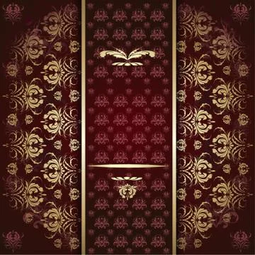 Pattern satin Stock Illustration