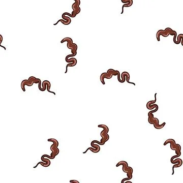 Pattern sauce chocolate drip sause cartoon vector イラスト素材