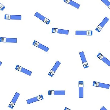 Pattern save digital bookmark cartoon vector Illustrazione stock