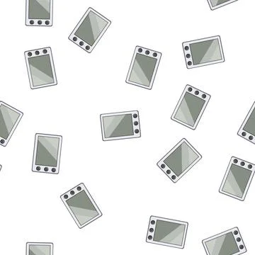 Pattern save shower timer cartoon vector Stock Illustration