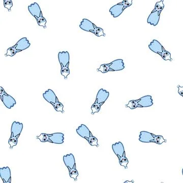 Pattern save water eco character cartoon vector Illustrazione stock
